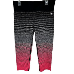 Marika XL Black and Pink Ombre Leggings